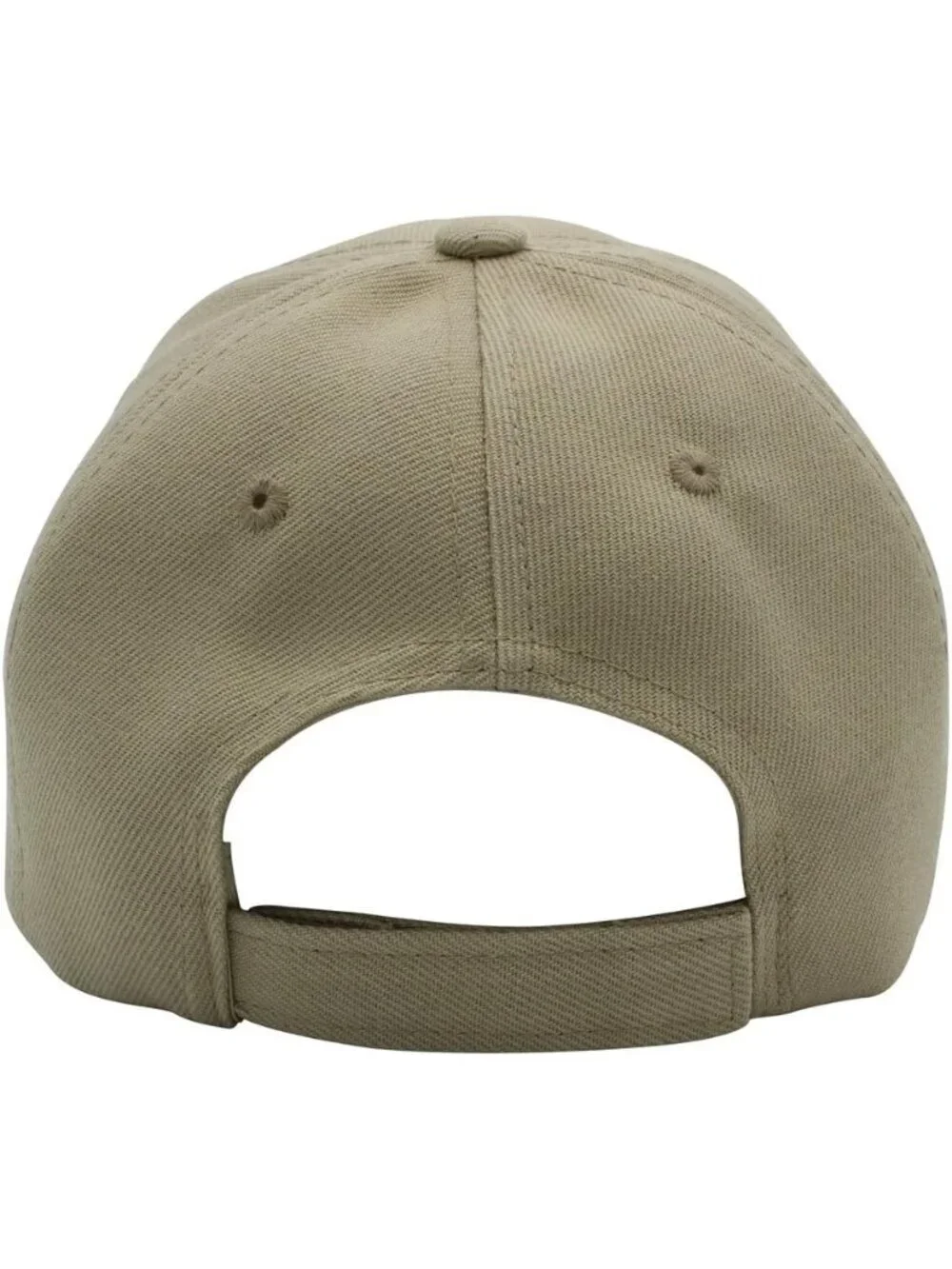 Unisex Khaki Classic Adjustable Plain Hat Hand Wash Imported Baseball Cap